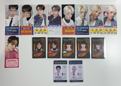 enhypen world 手遊 遊戲 票卡 機長 搖滾 聖誕 甜蜜 派對 科學家 廚師 校服 體育 小卡 滿額 書籤