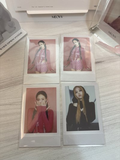 BORN PINK 專輯卡 Pink ver.Pola A/B ver./Gray ver.Pola A ver.