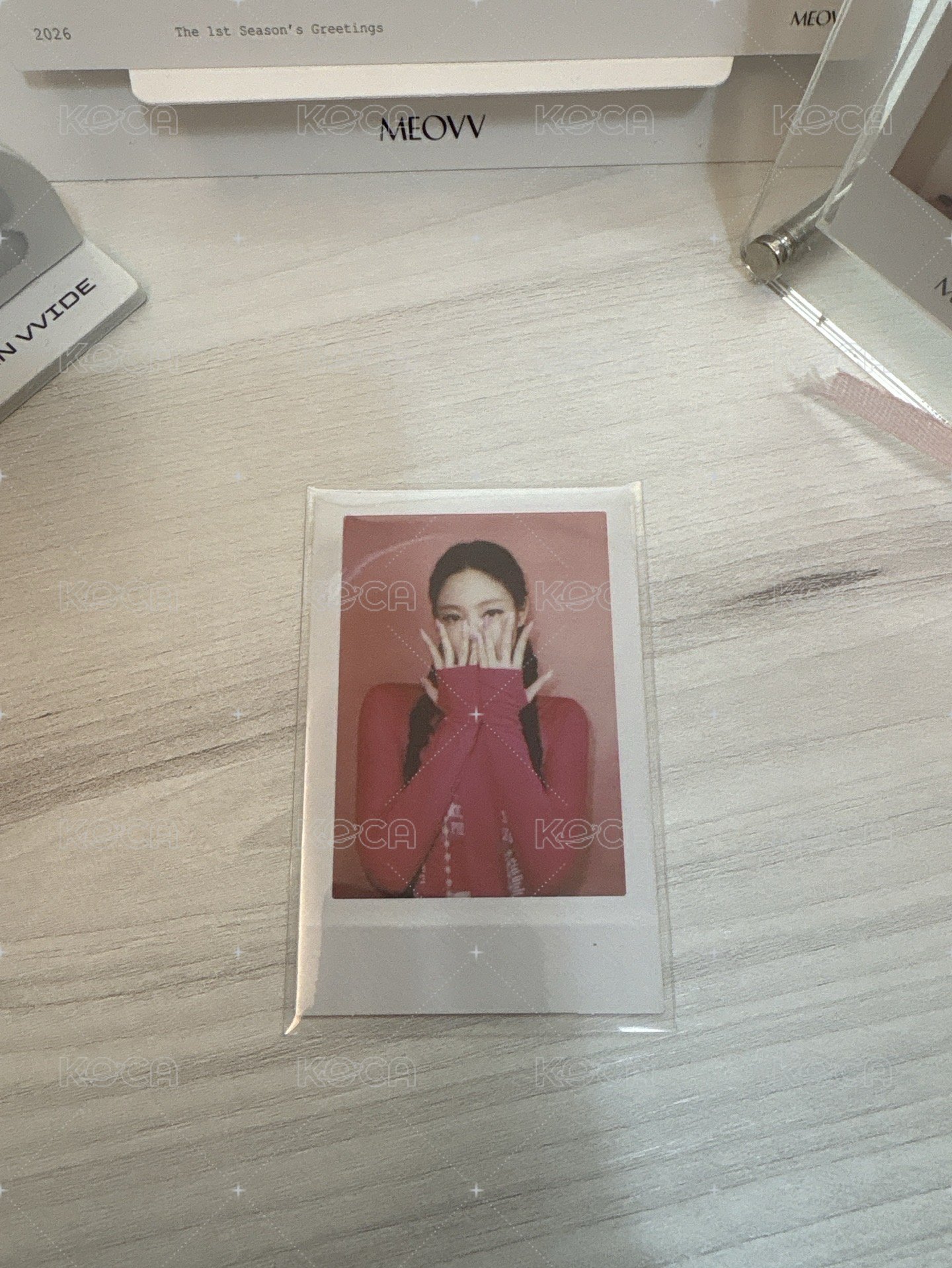 BORN PINK 專輯卡 Pink ver.Pola A ver.