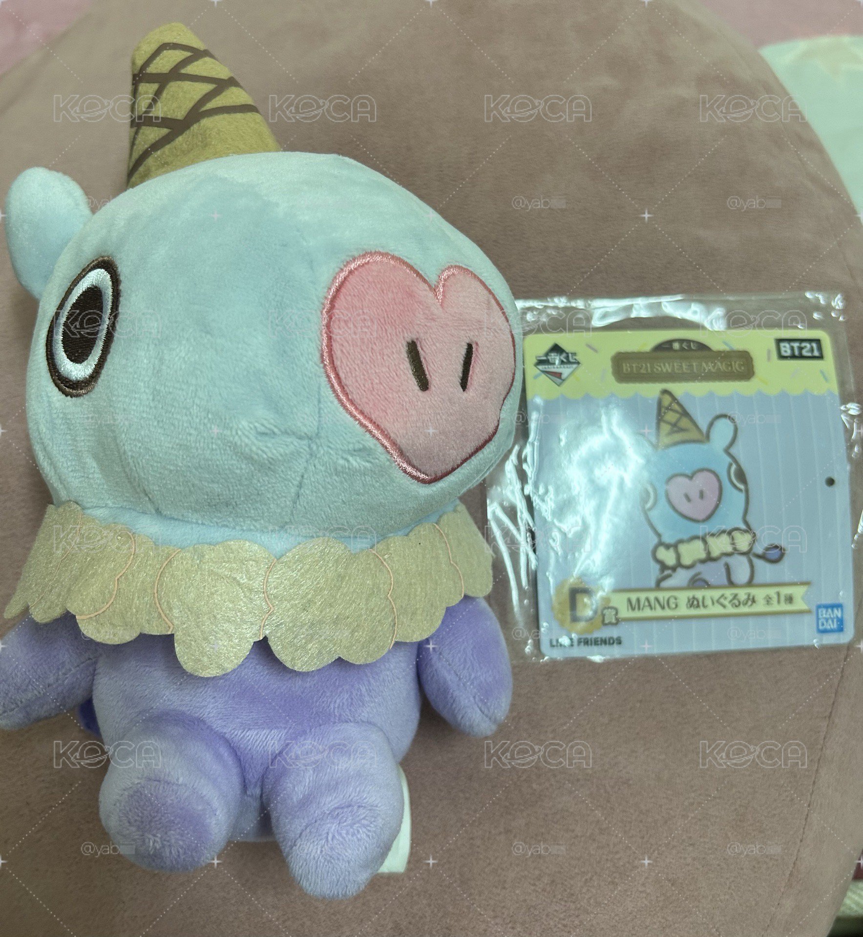 BT21 Mang 一番賞娃娃 J-hope