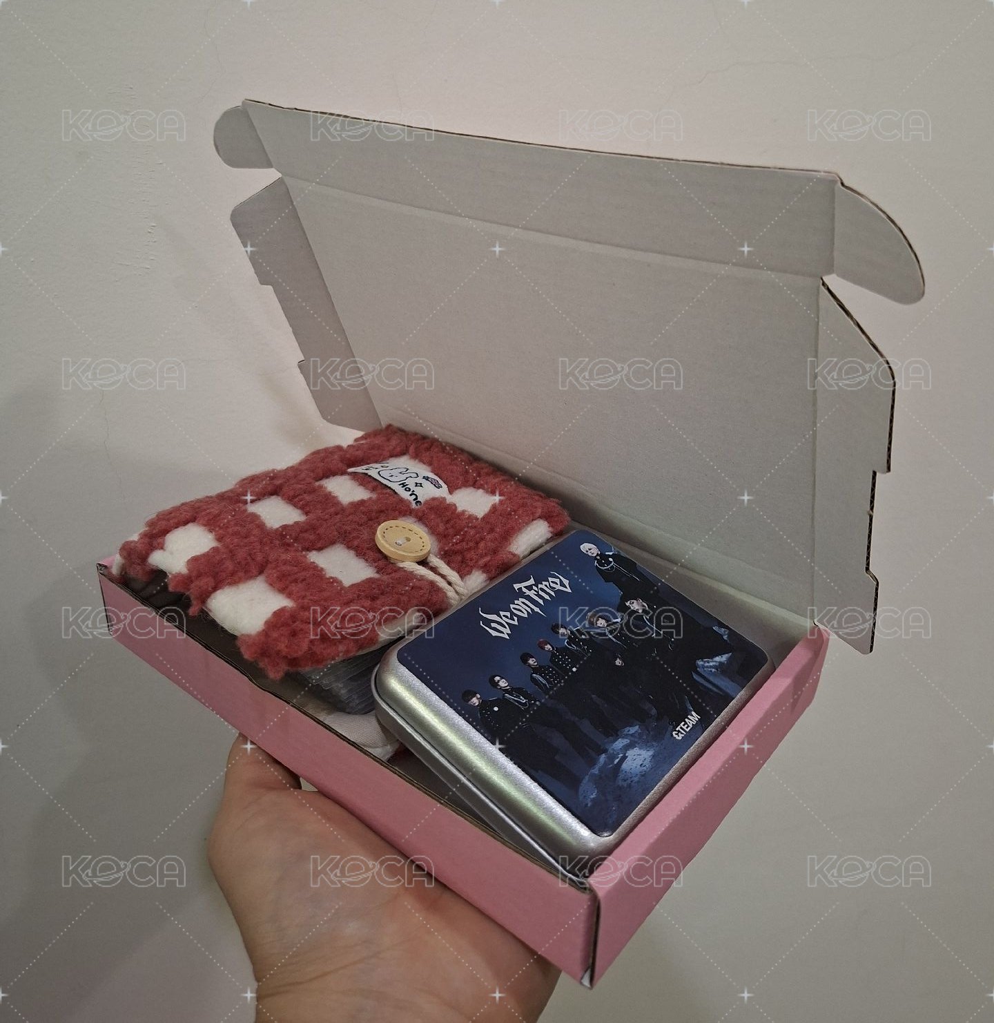 粉色飛機盒