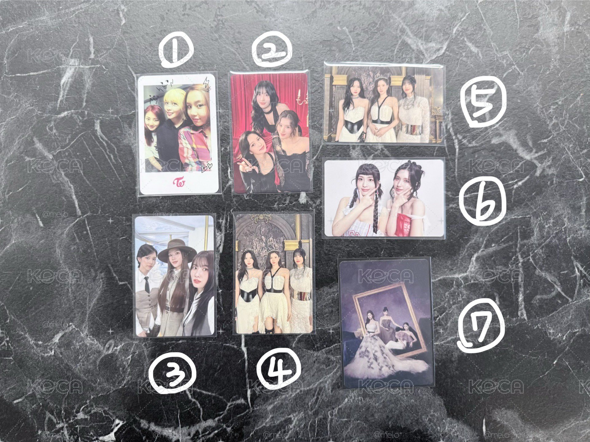 🐧🐹🍑MISAMO&小分隊小卡set