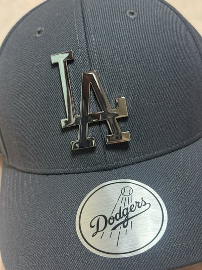MLB 1.0聯名棒球帽海外限定灰色 尺寸57