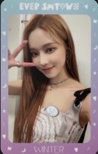 aespa 愛寶樂園1.0入場卡/場限卡 冬天