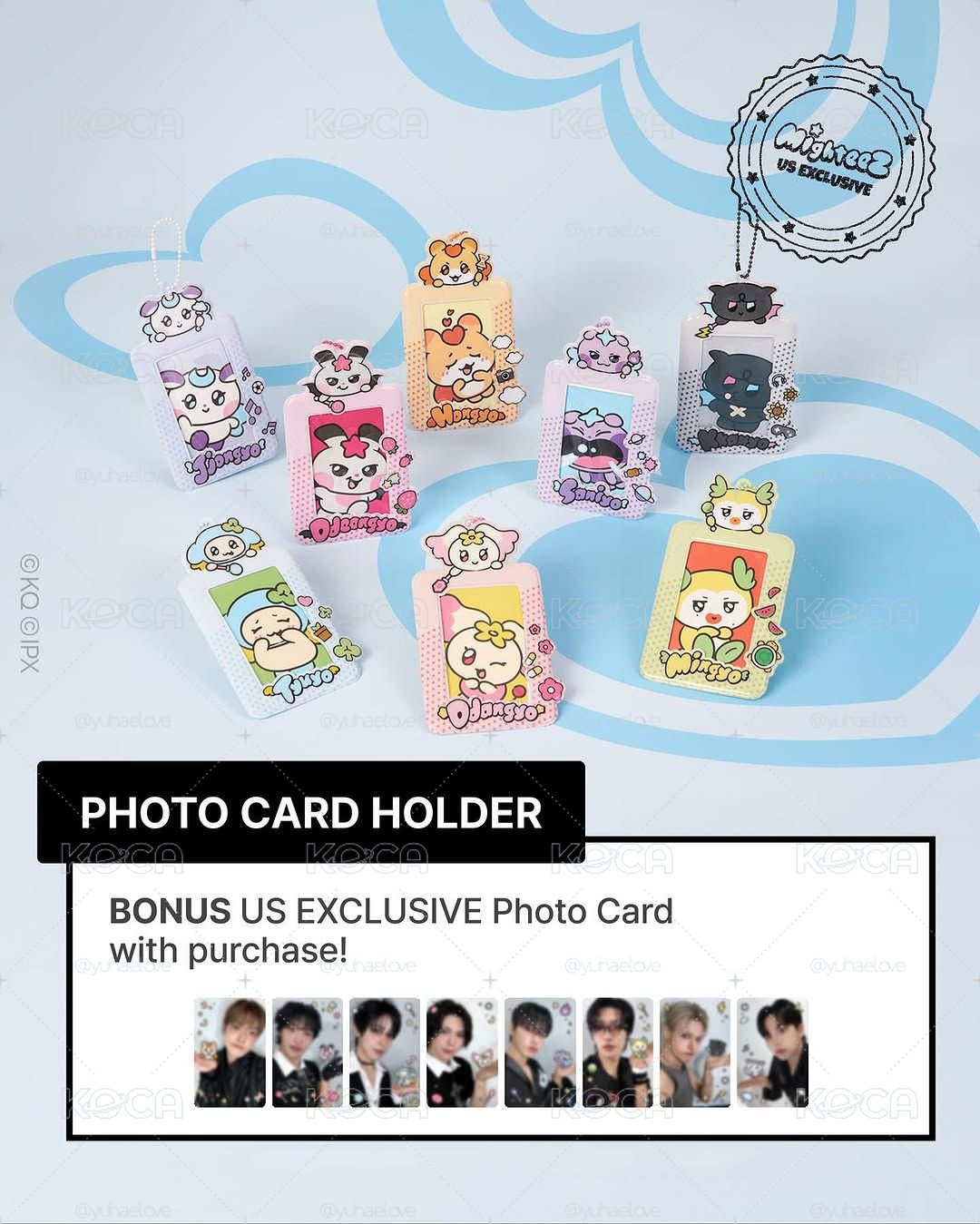 MIGHTEEZ LINE FRIENDS 美國限定卡套（全新未拆含卡）