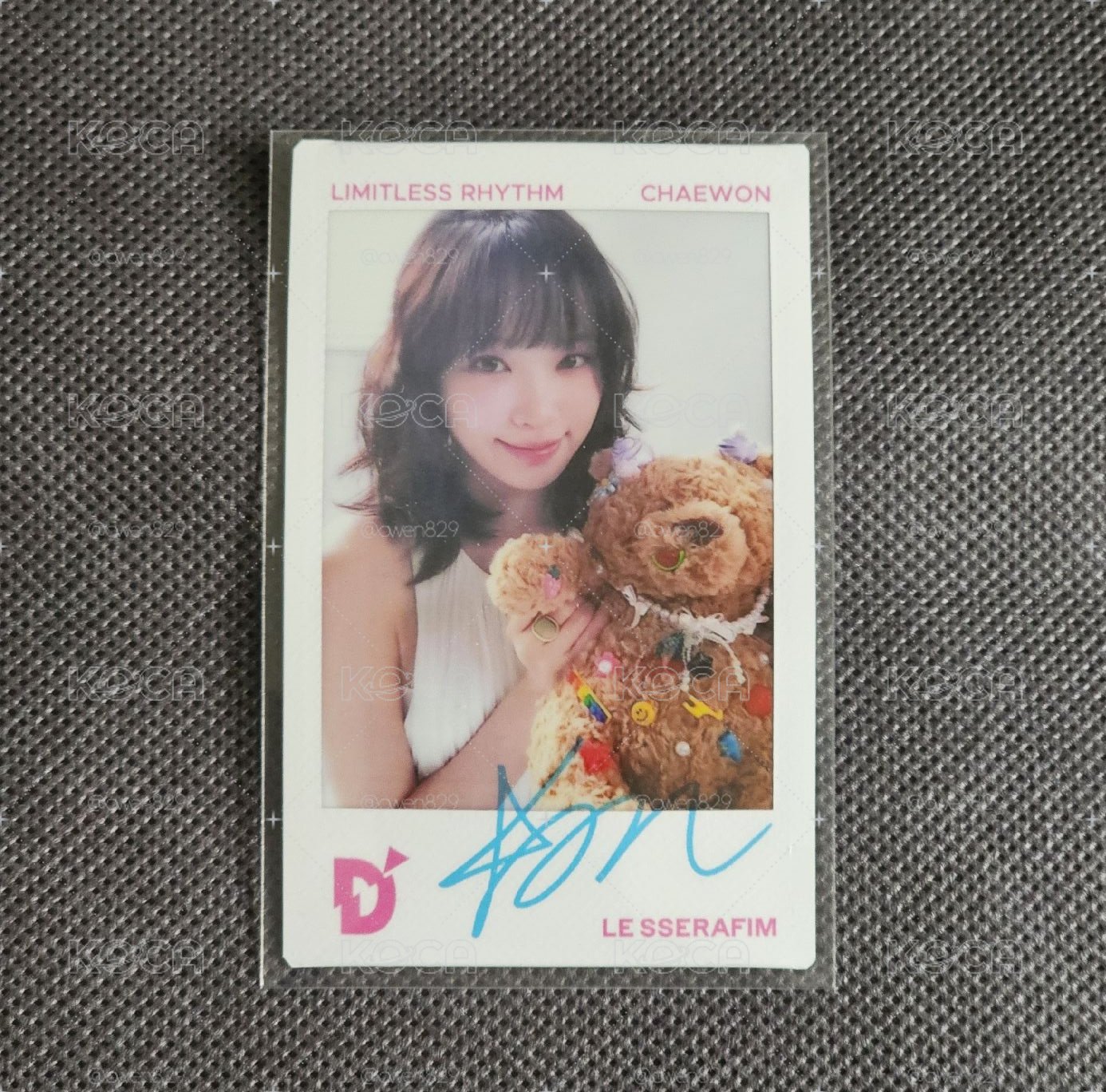 Le Sserafim DICON 印簽拍立得 采