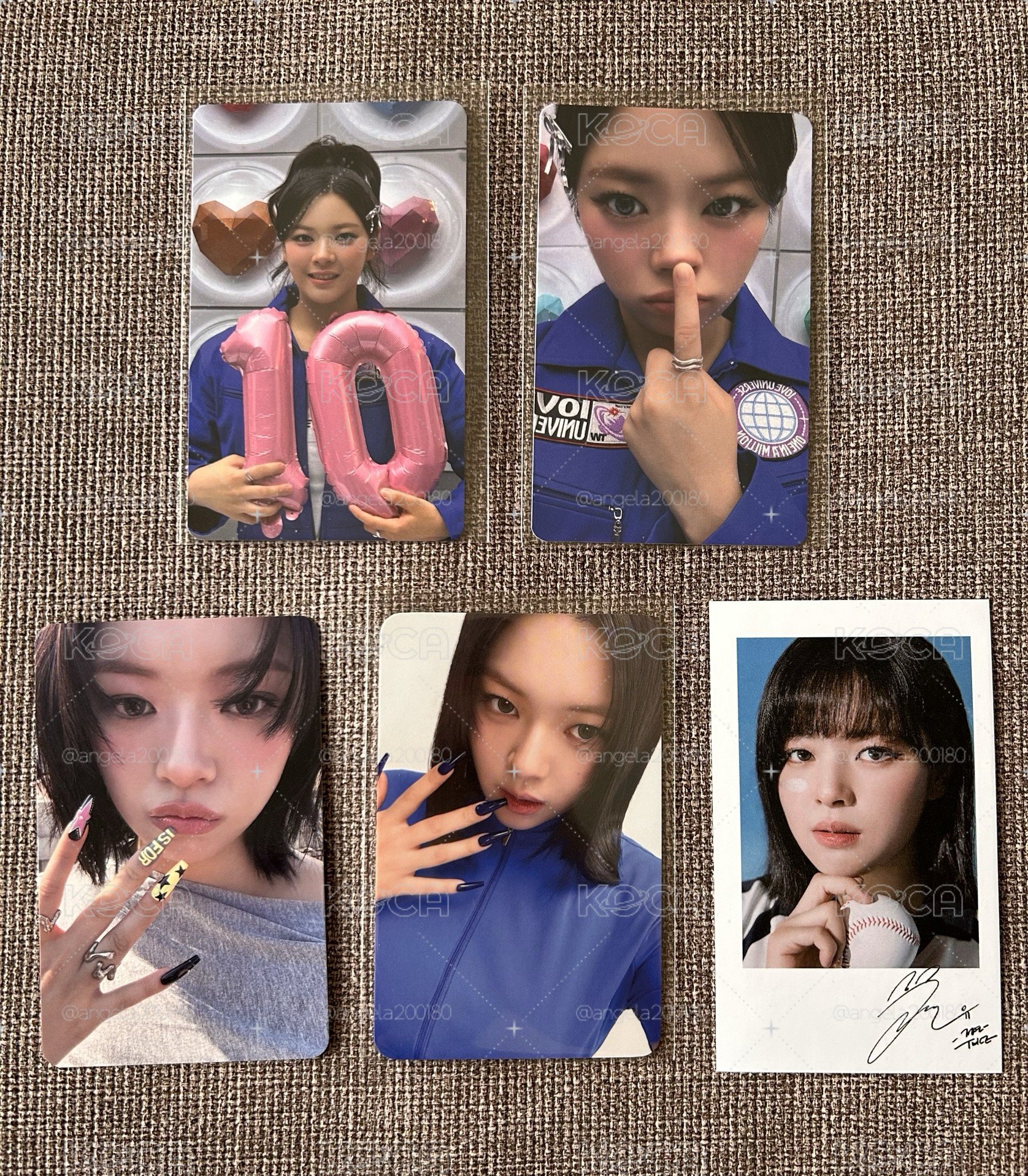 TWICE十週年卡 定延
