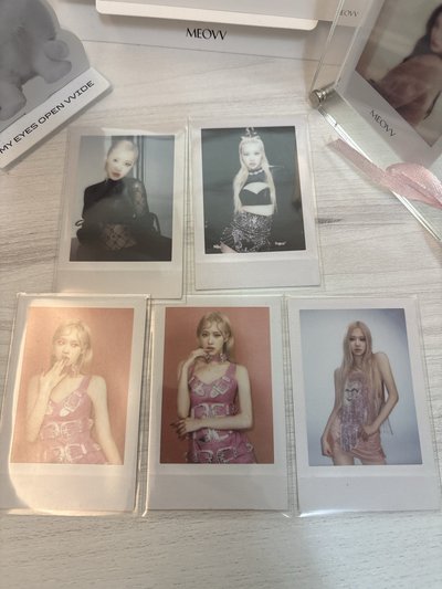 BORN PINK 專輯卡 Gray ver.Pola A /Pink ver.Pola A/B  /KIT 拍立得