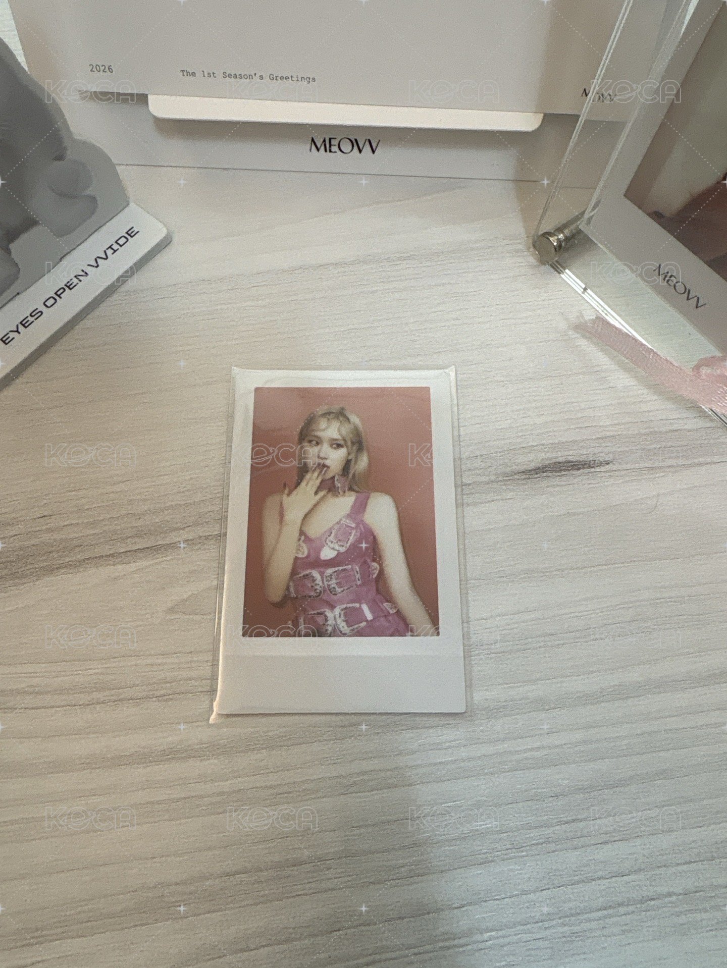 BORN PINK 專輯卡 Pink ver.Pola A ver.