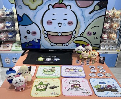 吉伊卡哇 台北快閃店商品