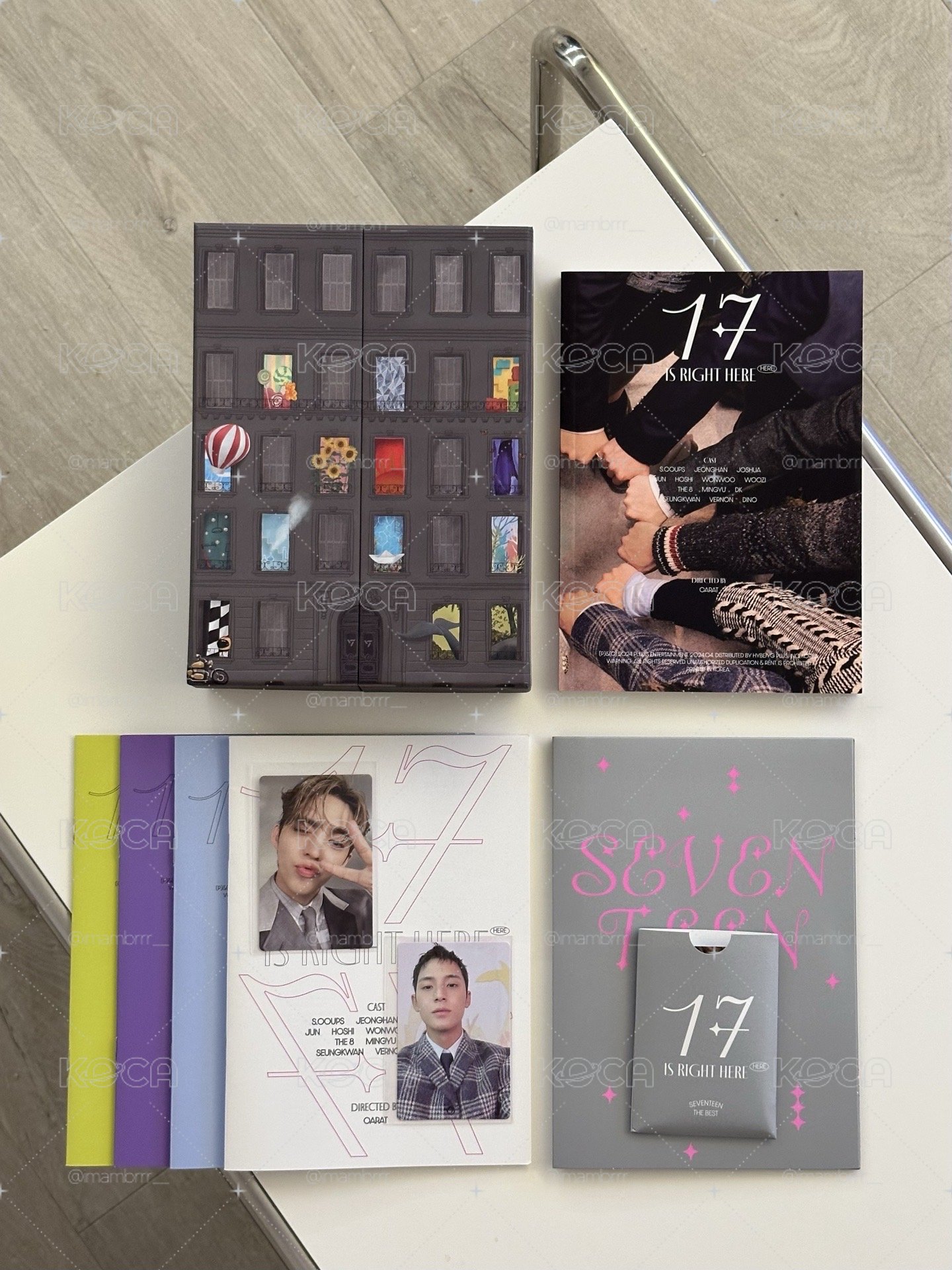 SVT [17 IS RIGHT HERE] HERE ver. 精選輯 全專 | 哲奎 | 漢秀