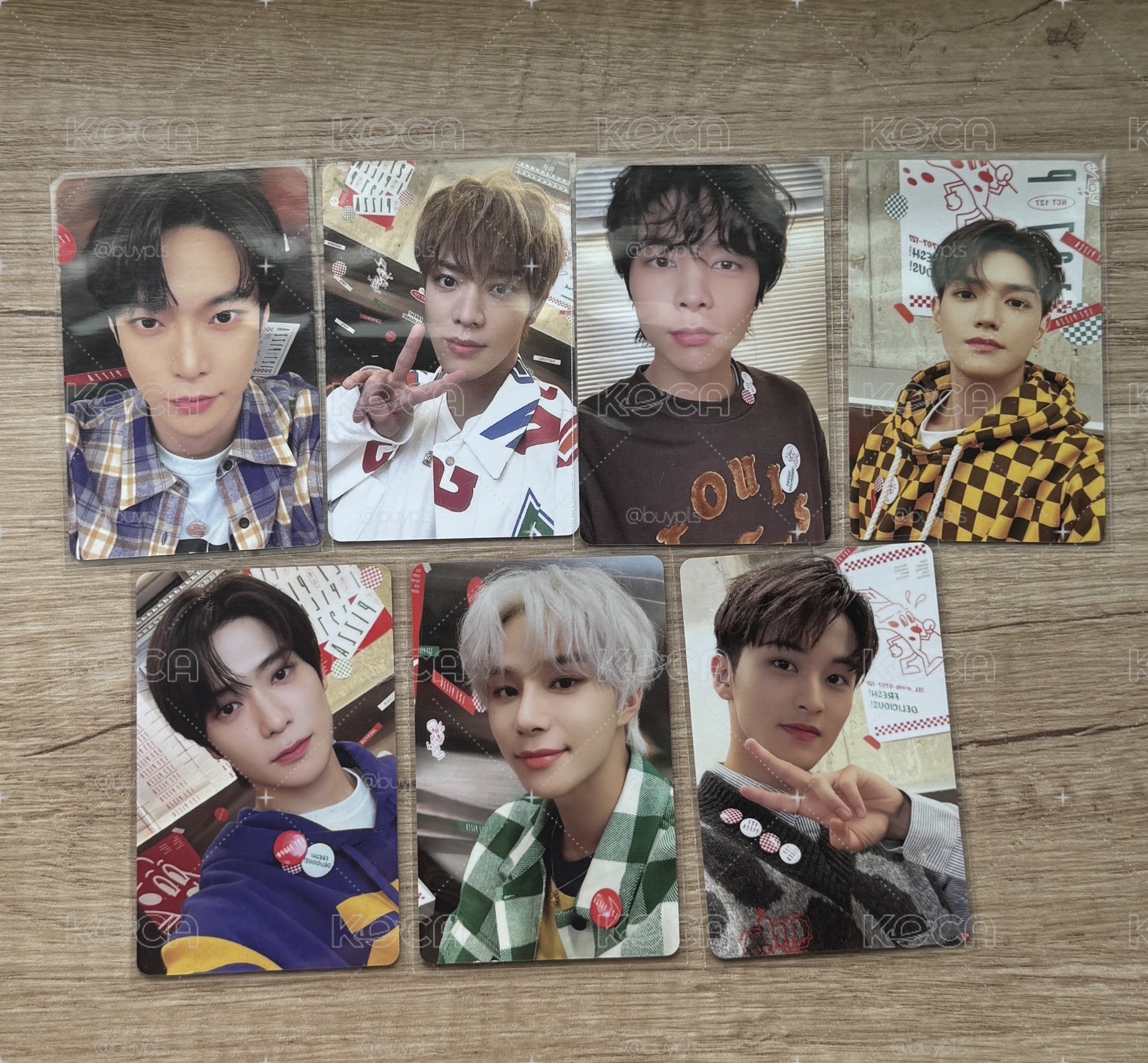 2022 NCT127年曆卡