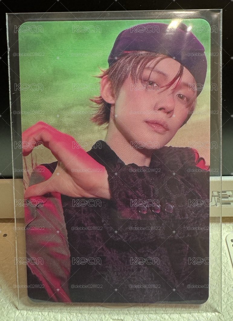 TXT迷八日咖PB特典卡💙竣