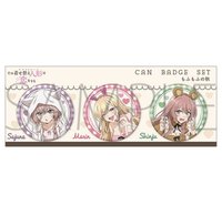 Movic/Anime Store 描き下ろし 缶バッジ3個セット (もふもふの秋 Ver.)