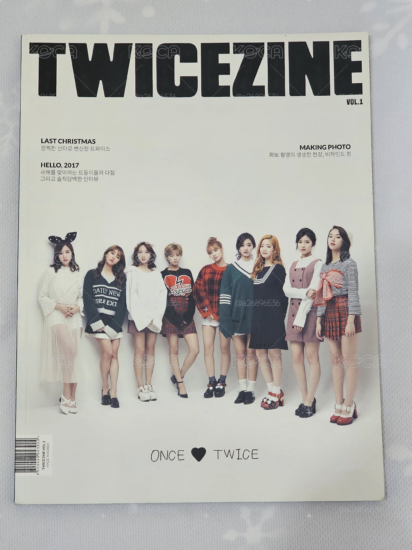 Twice twicezine 寫真書
