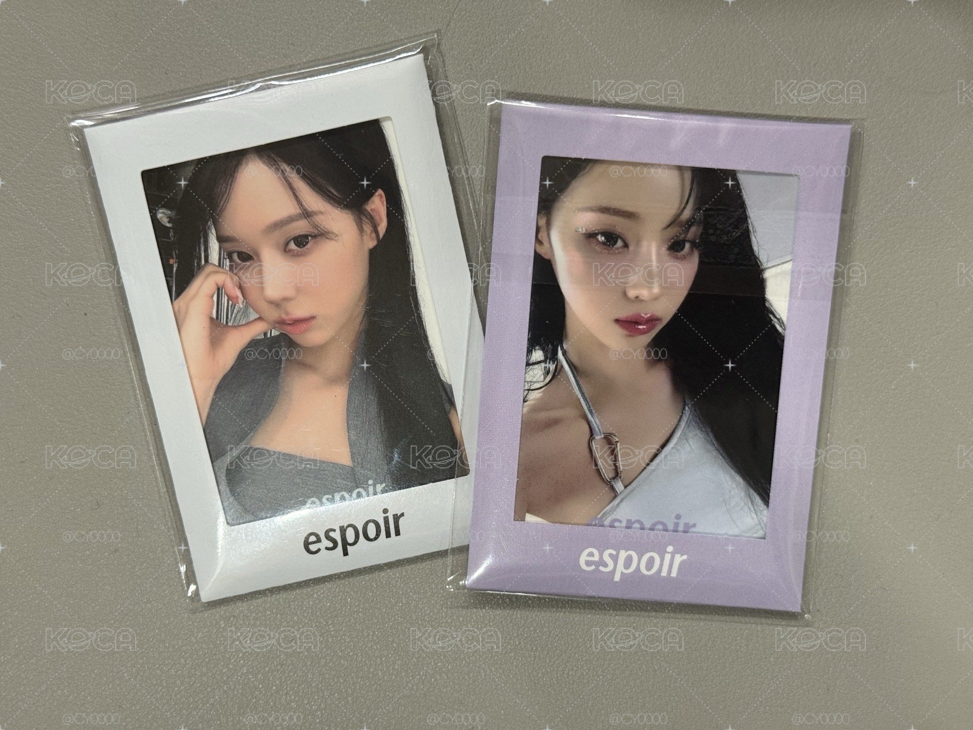 espoir 代言卡 全新未拆