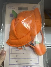 橘子帽子 使用過