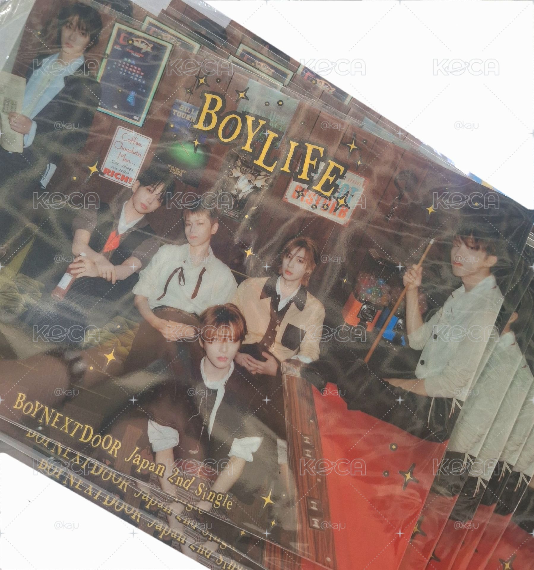 BND BOYLIFE 塑膠海報