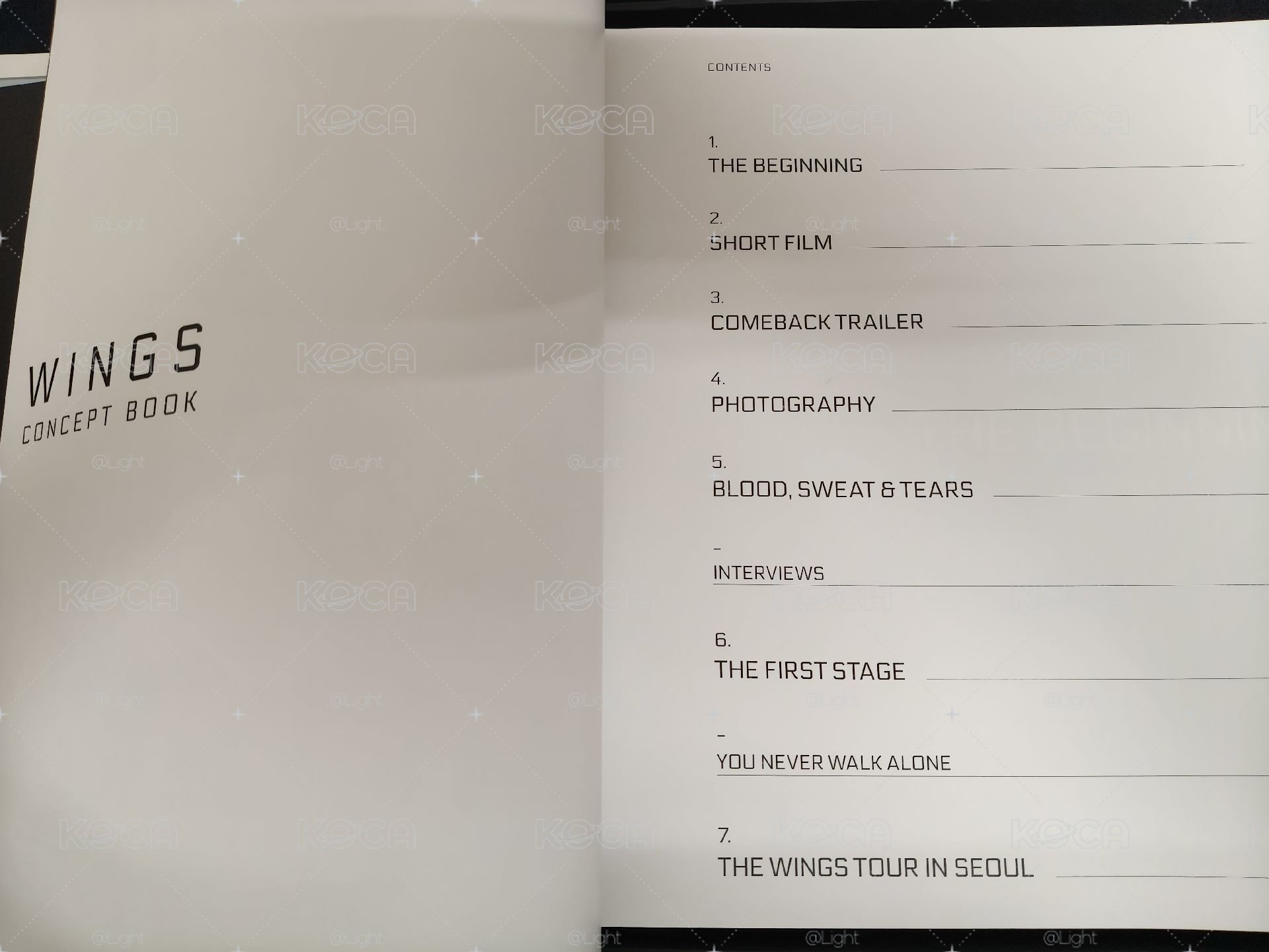 防彈少年團 BTS WINGS 概念寫真書 空專 無隨機卡
