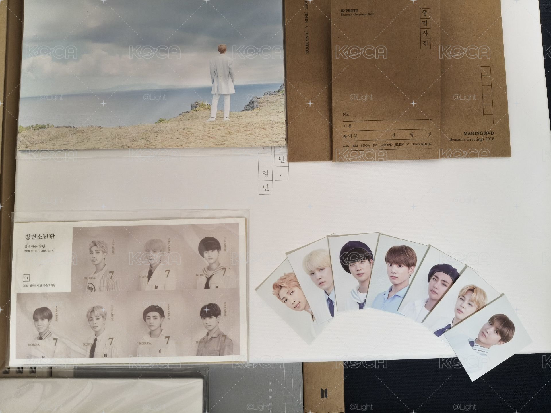 防彈少年團 BTS 2018 年曆