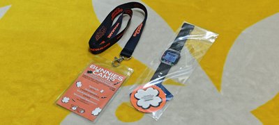 NewJeans BUNNIES CAMP 2024 東京巨蛋場 入場識別卡套+手錶紙腕帶
