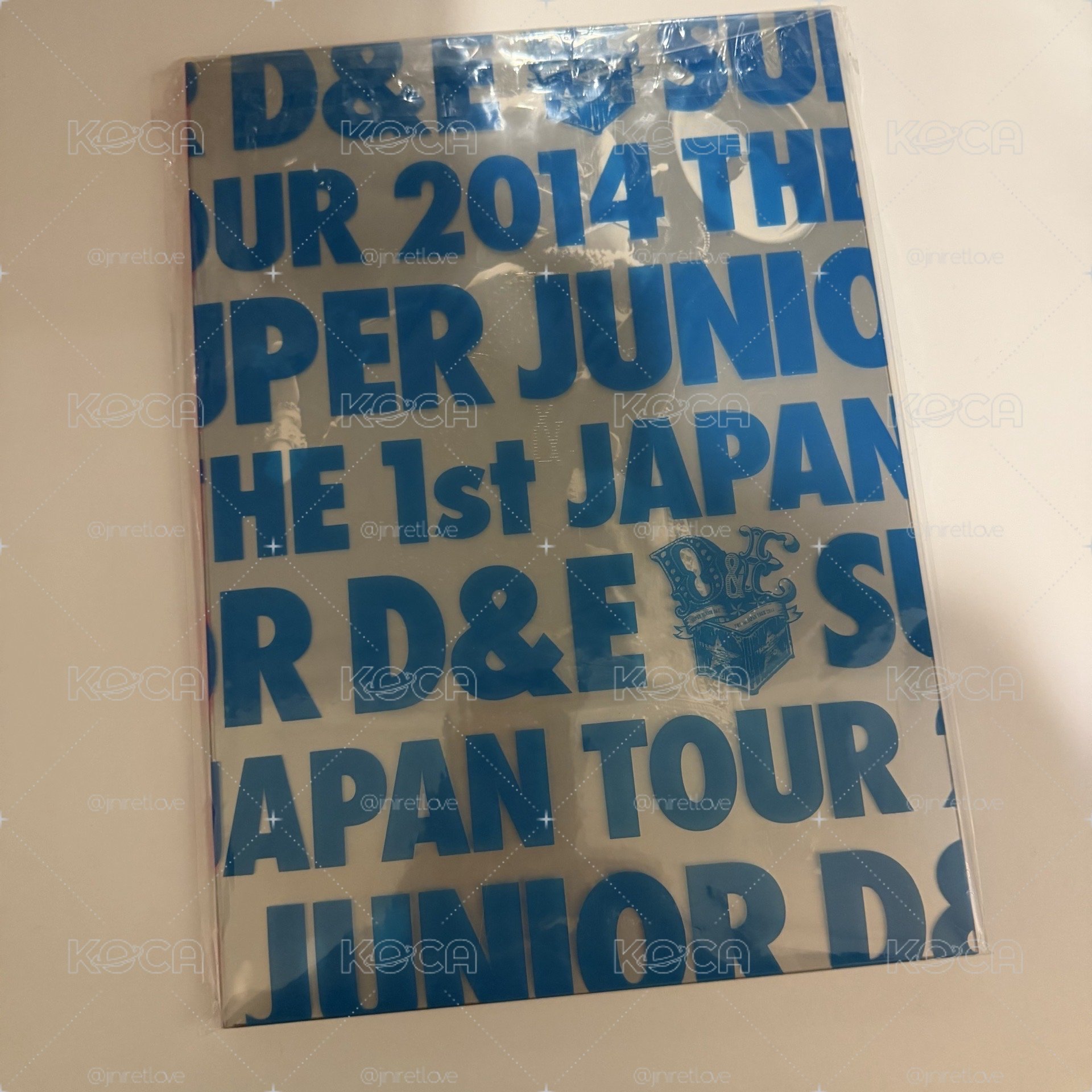 D&E 2014 日本演唱會周邊 雙封面寫真書