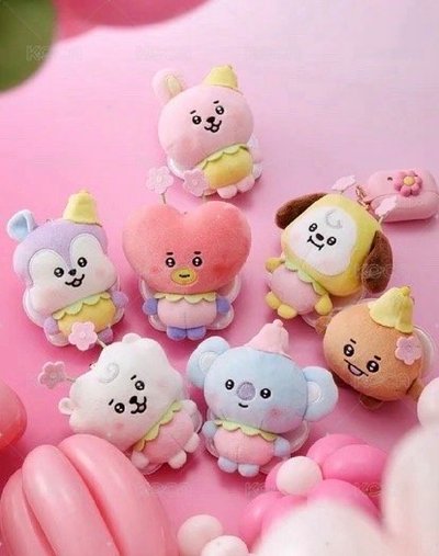 現貨 BT21花仙子吊飾娃娃