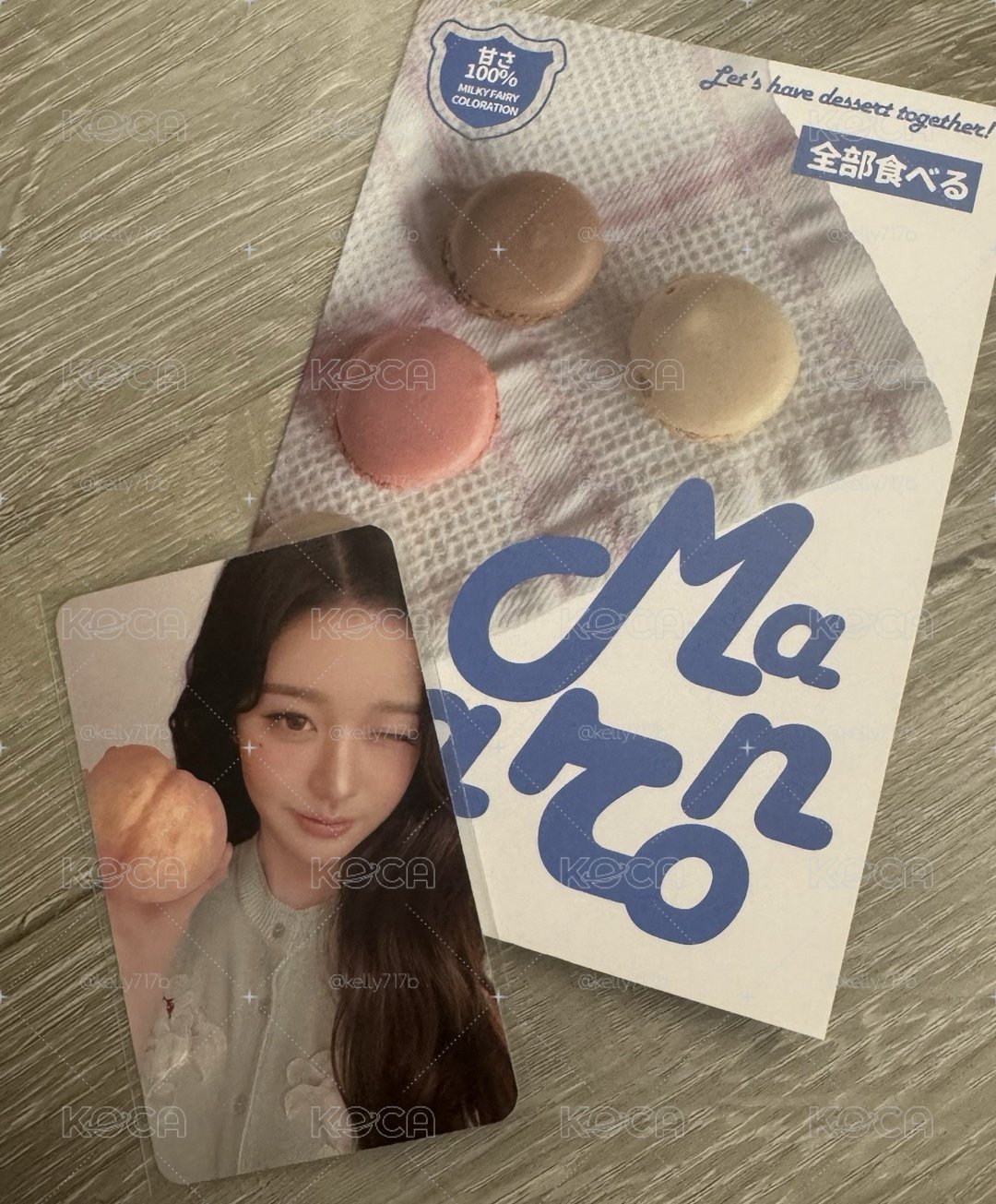 AMUSE 9.0 代言卡 水蜜桃員🍑