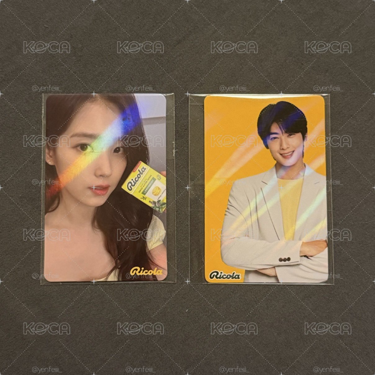 IU【 利口樂 小卡 】贈✨車銀優 代言卡