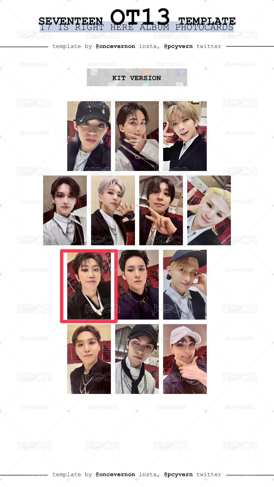 SEVENTEEN KIT專