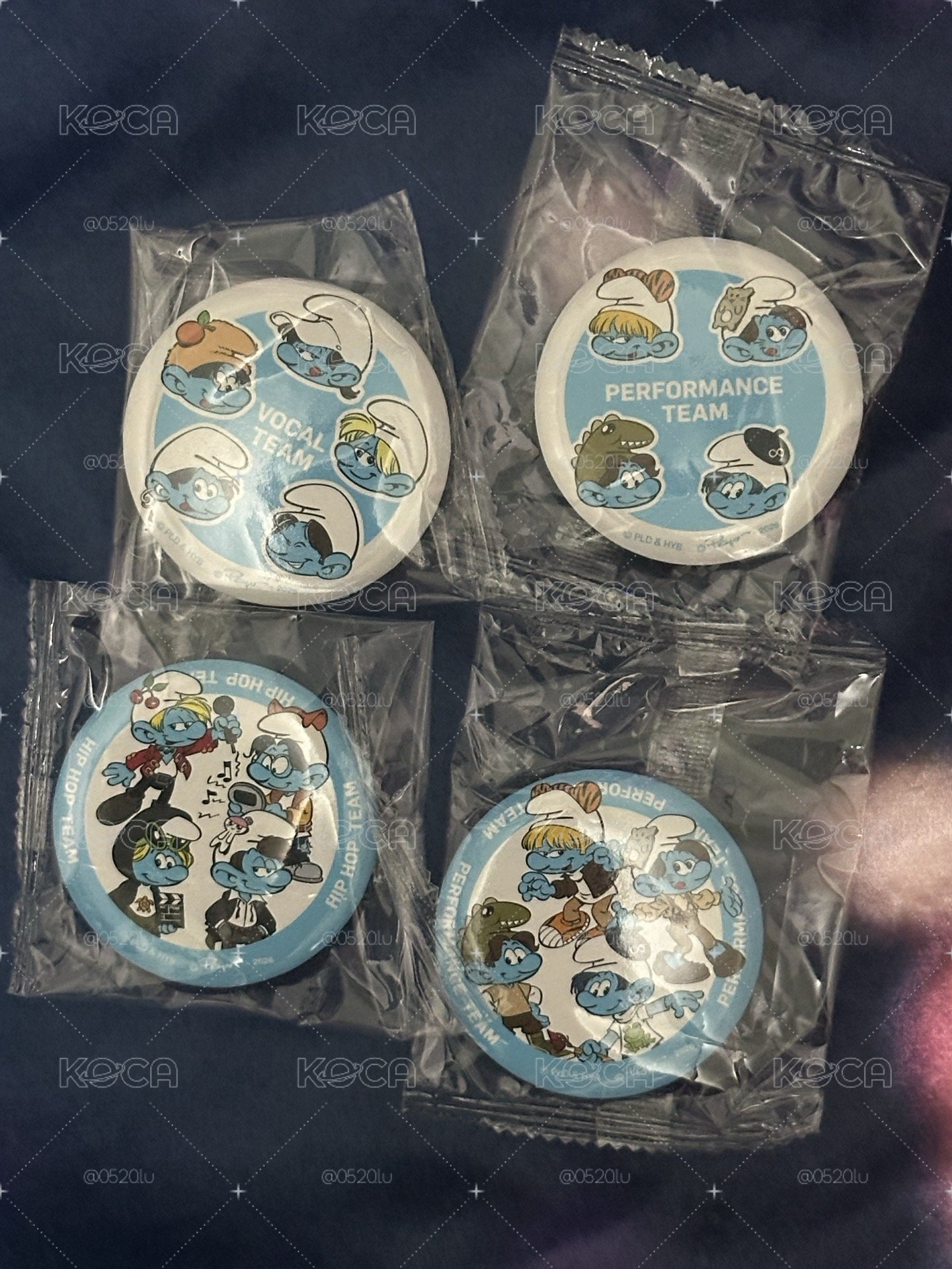 藍色小精靈徽章