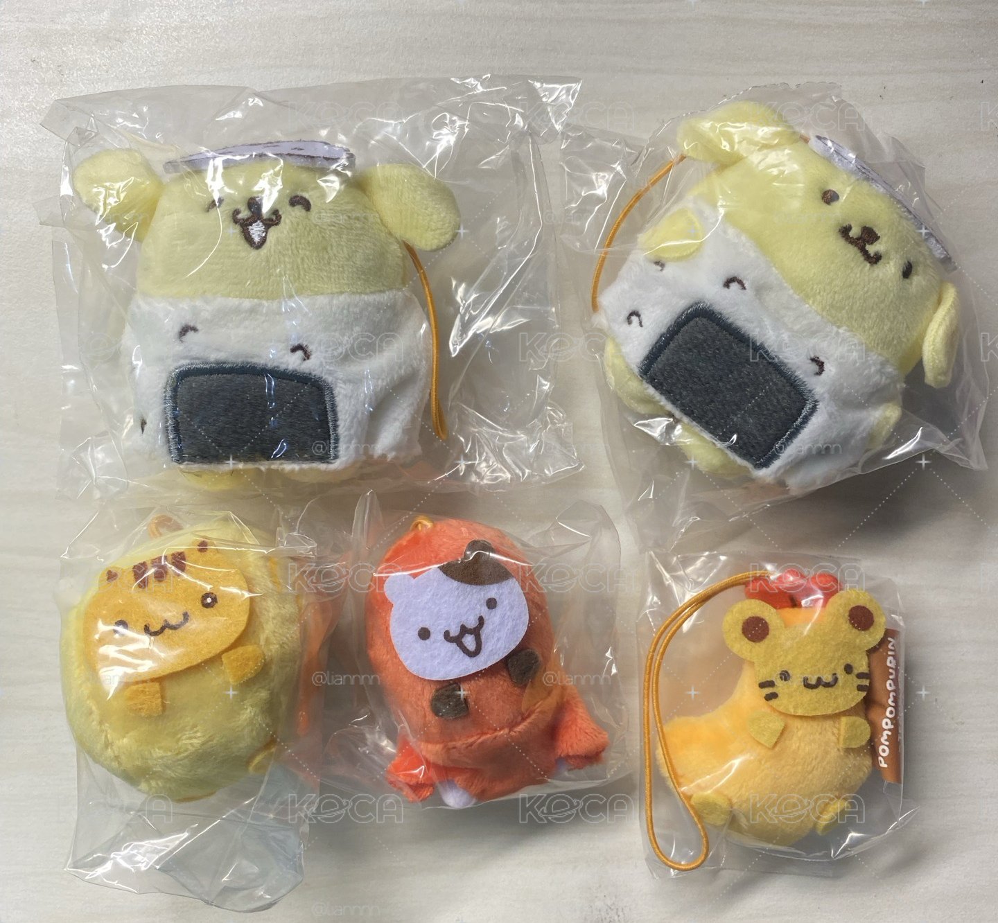 布丁狗便當扭蛋 合售