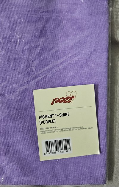 ATEEZ x Pott 紫色短袖 