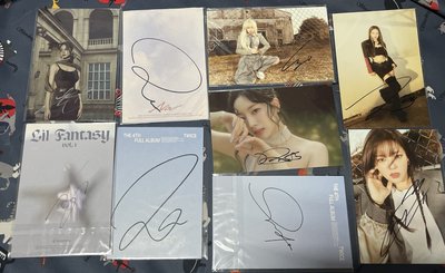 TWICE 美版親簽