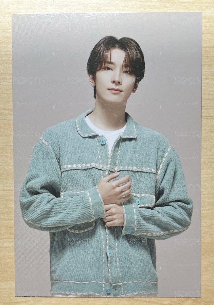 退坑售 SEVENTEEN WONWOO全圓佑 成員自製 明信片