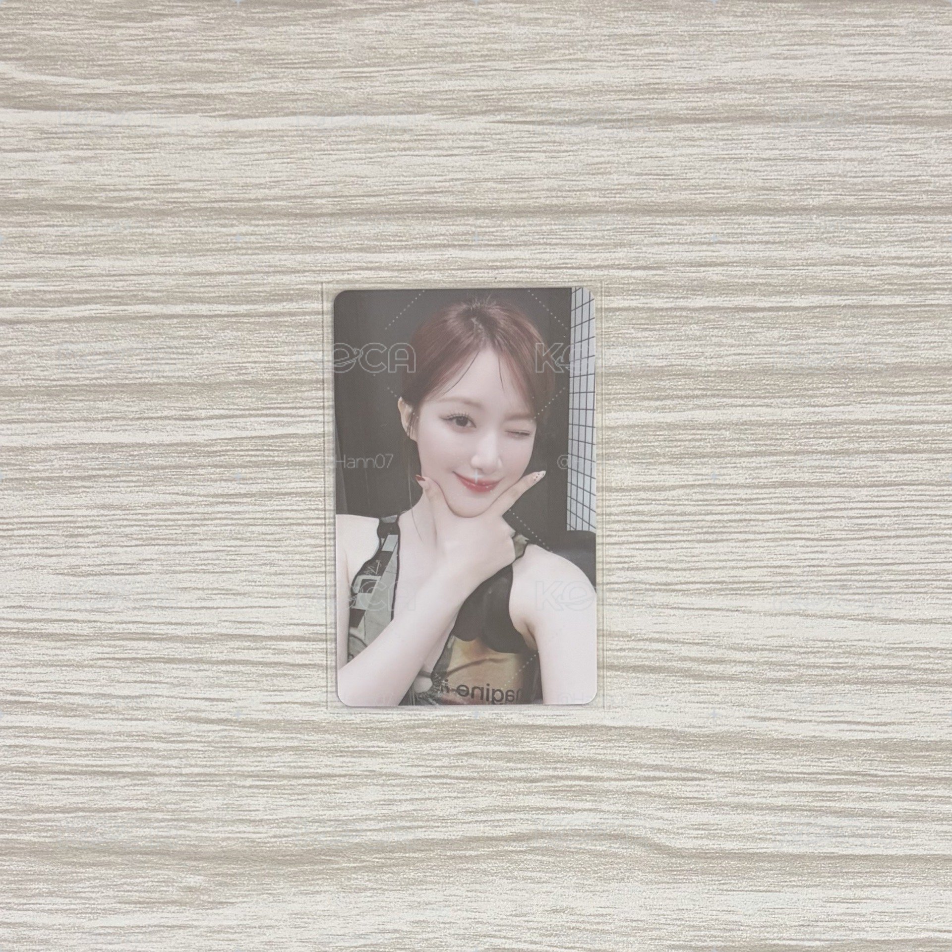 i-dle 舒華 迷七 五星星光卡