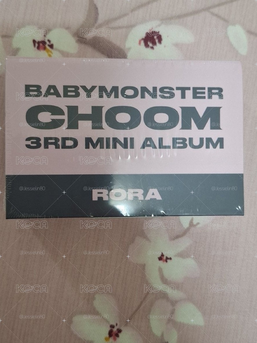 現貨。BABYMONSTER [CHOOM] 3RD MINI ALBUM ♥️娃專。未拆專 
