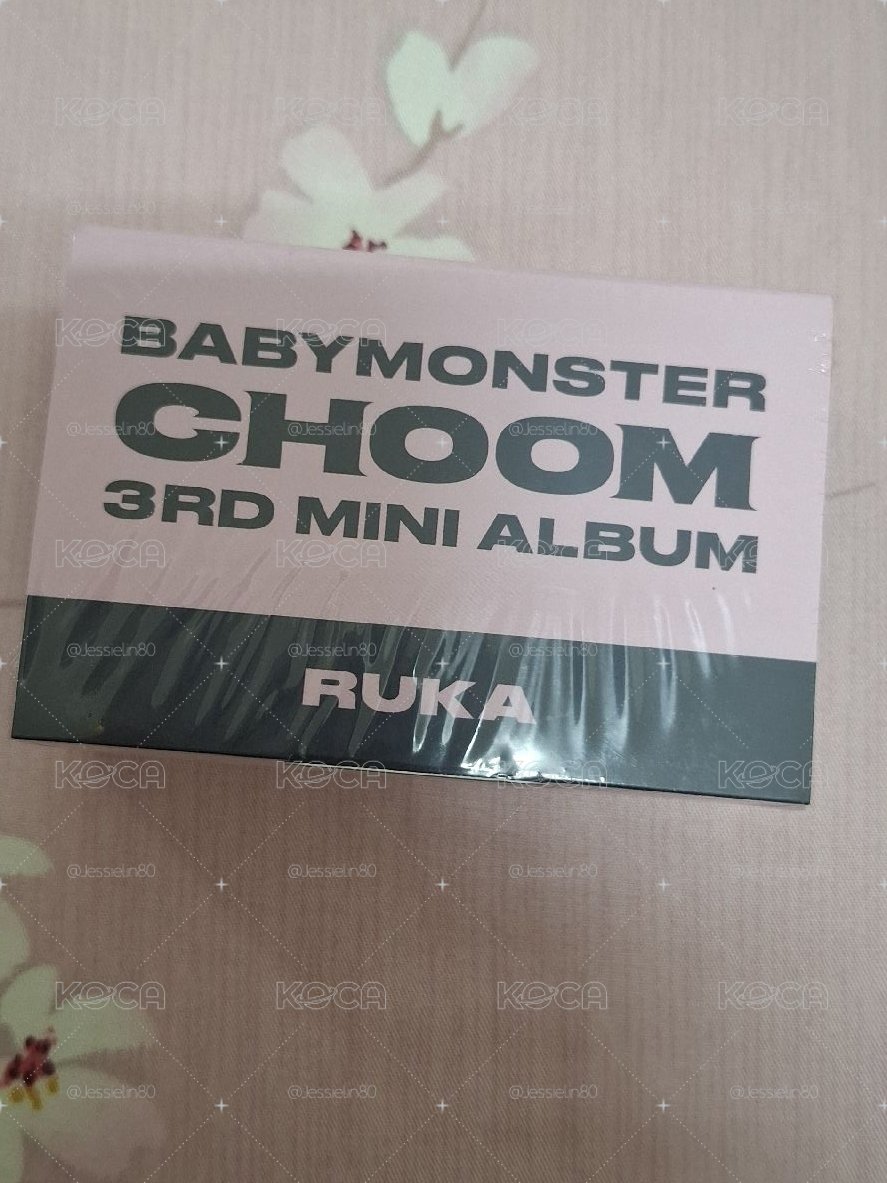 現貨。BABYMONSTER [CHOOM] 3RD MINI ALBUM ♥️娃專。未拆專 