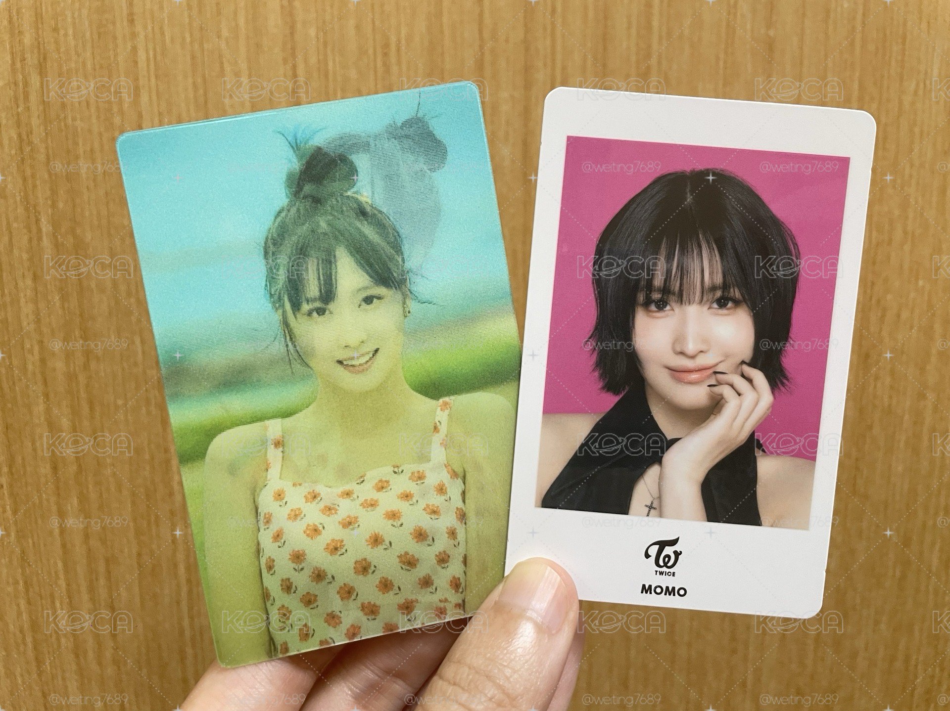 twice_MOMO卡：Twaii閃卡/This is for日周小卡