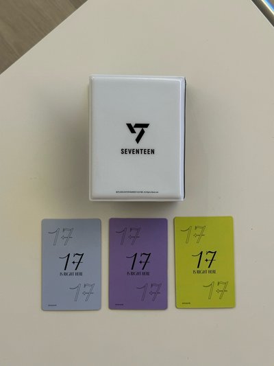 SVT [17 IS RIGHT HERE] 3D變化卡 + 卡冊