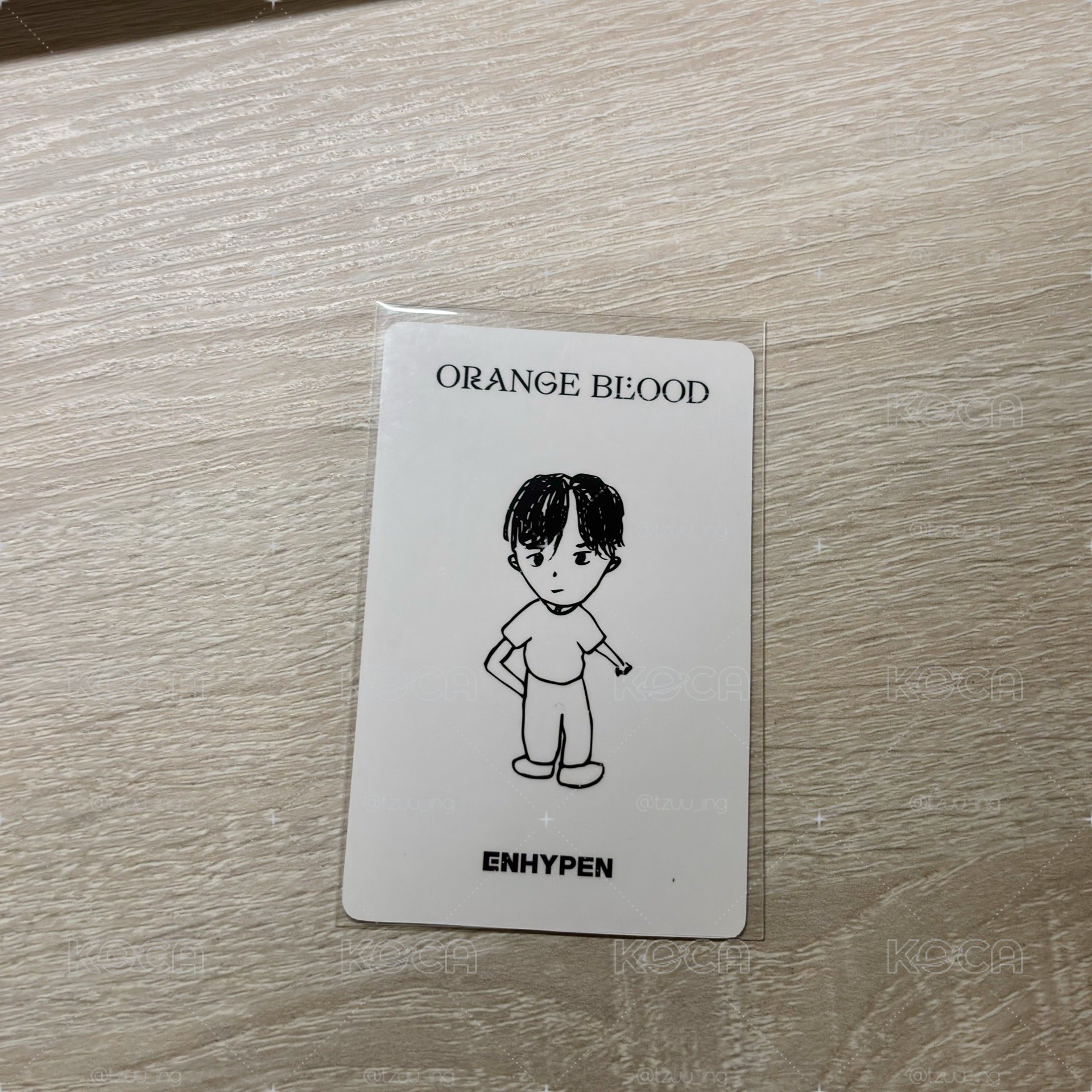迷五yzy手繪卡背簽售卡 元（有小瑕）