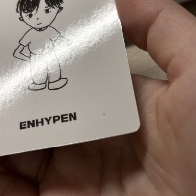 迷五yzy手繪卡背簽售卡 元（有小瑕）