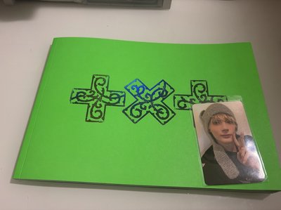 TXT 迷八 單封空專+CU 特典