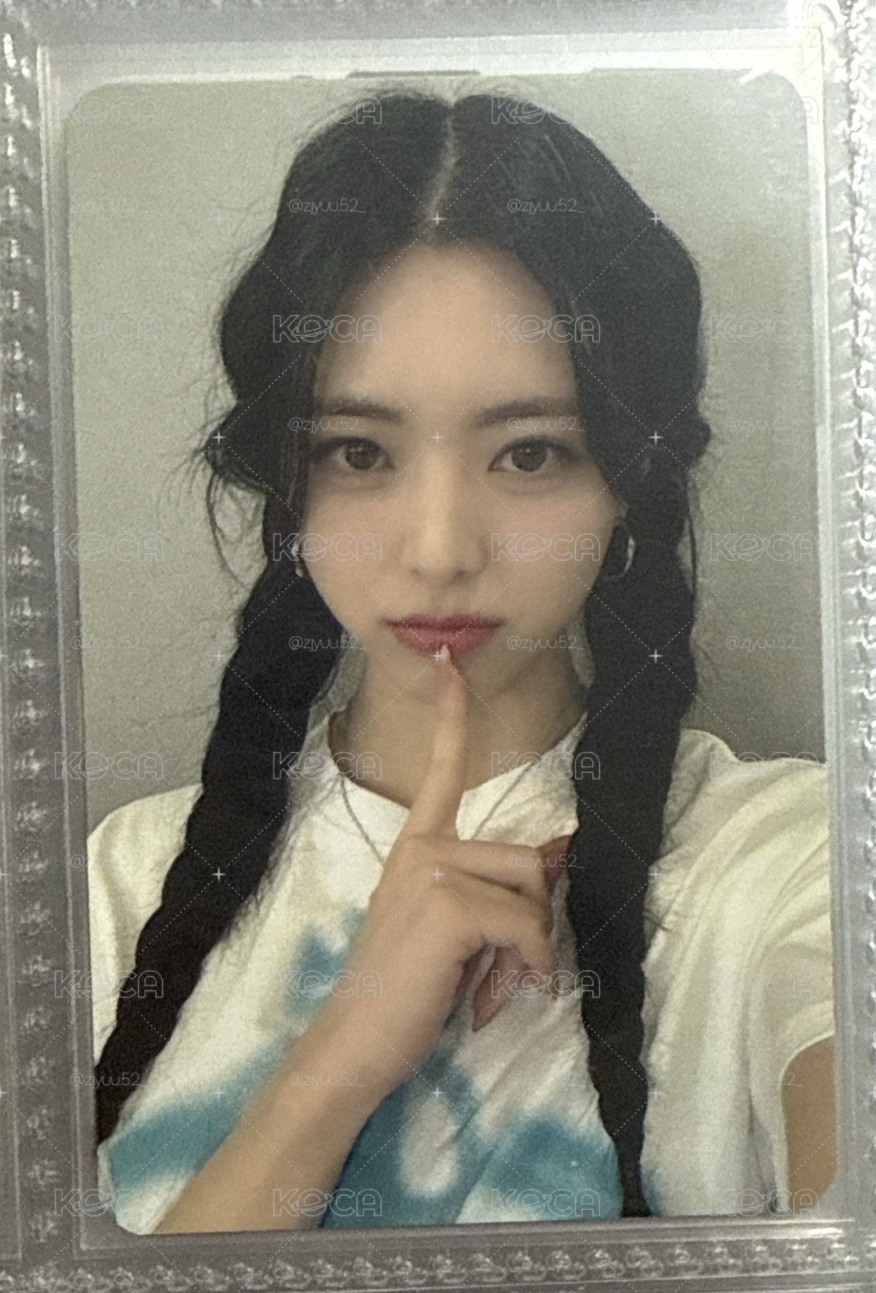 ITZY 楠藝 麻花辮娜