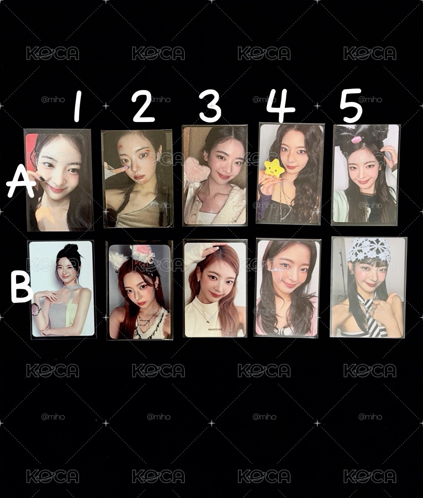 👑ITZY 粒粒特典卡