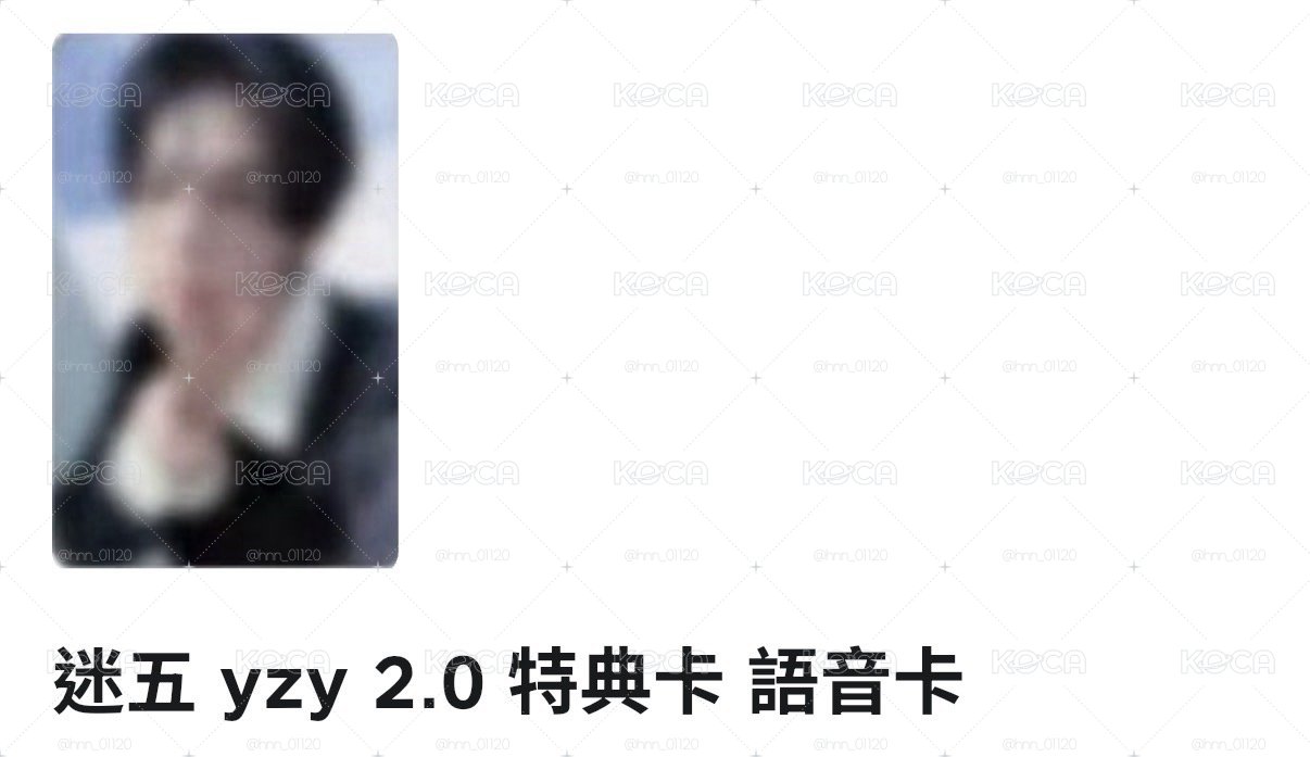 yzy 2.0 語音卡 道勳