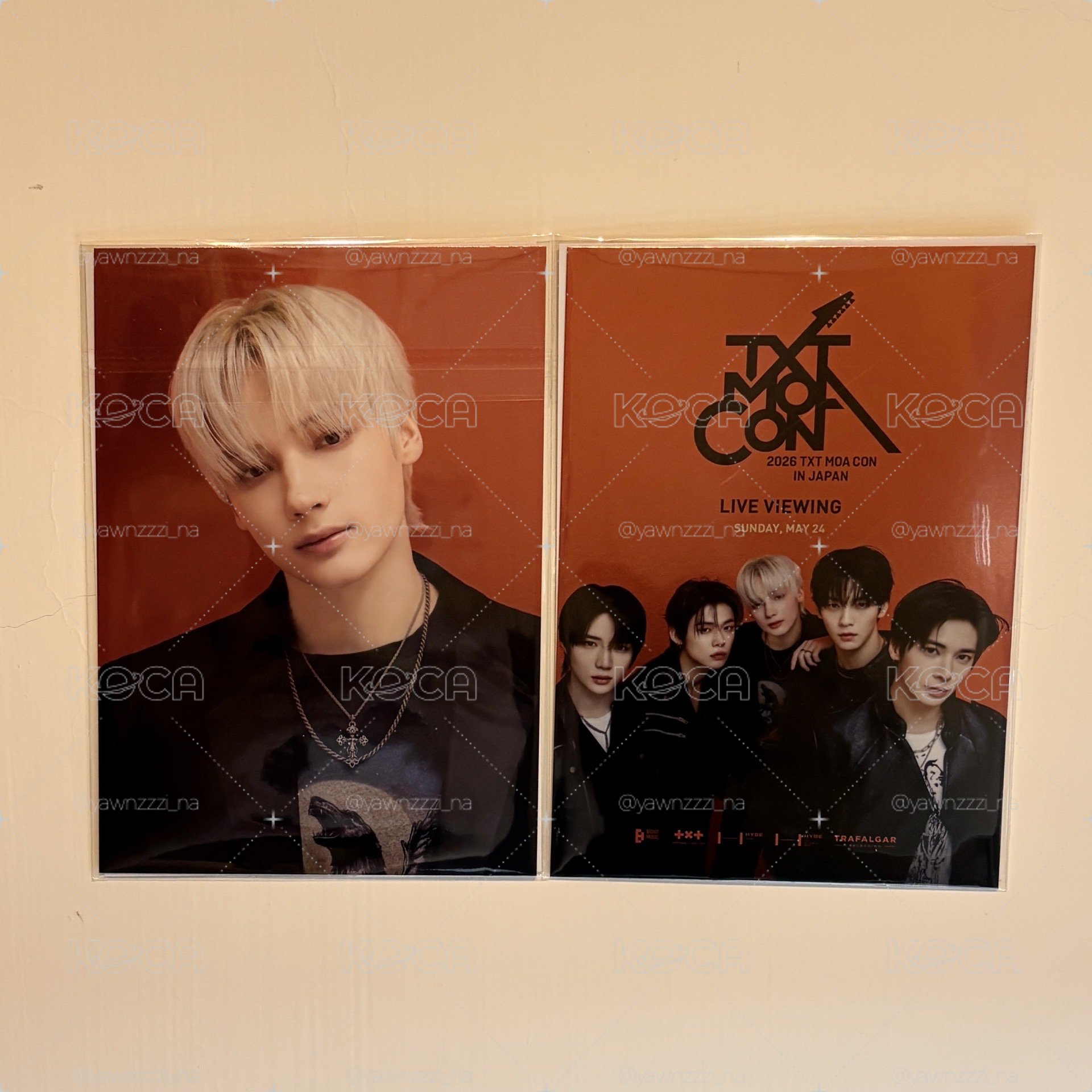 TXT 直播特典 寧+團體 #未拆