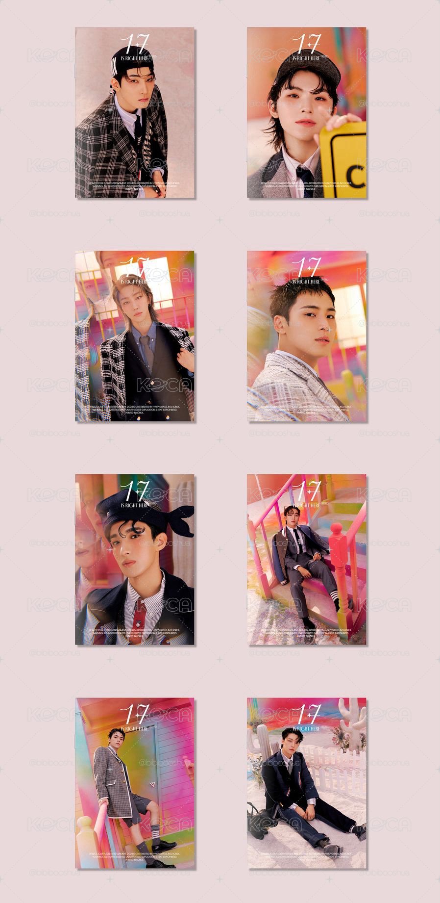 seventeen 17 is right here豪華版 寫真冊+小卡