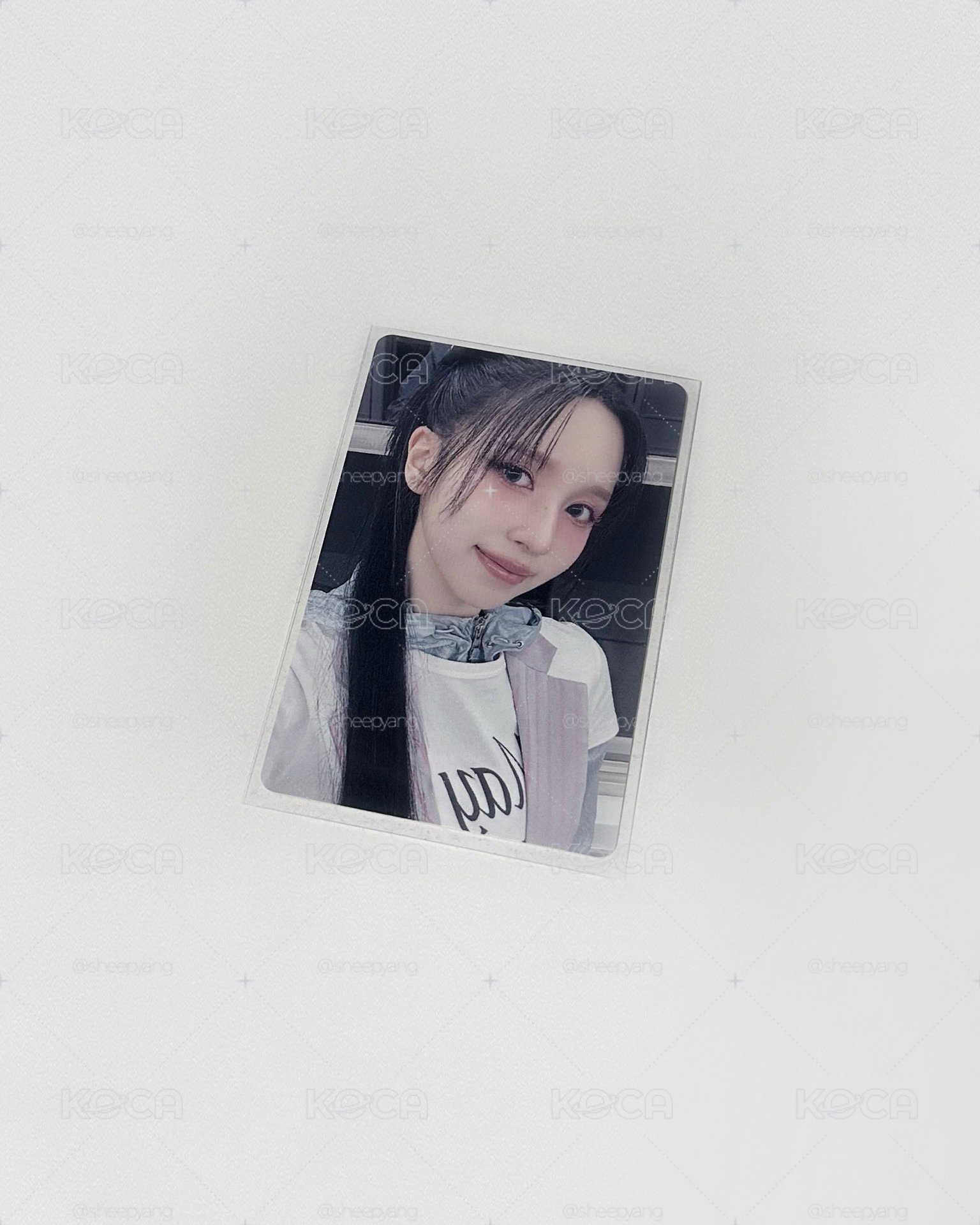 TWICE｜Mina 正規四 yzy2.0 簽售卡 