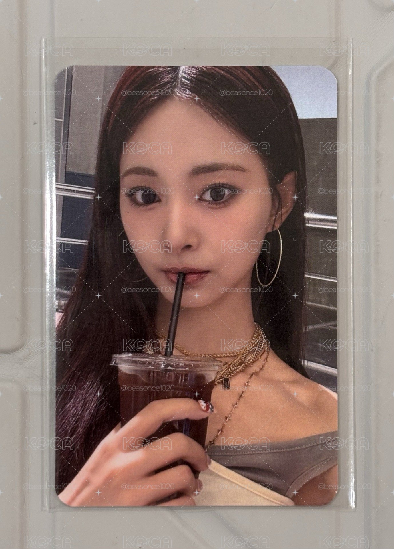 TWICE THIS IS FOR 正規四 SW特典卡 子瑜小卡 飲料瑜 美式瑜